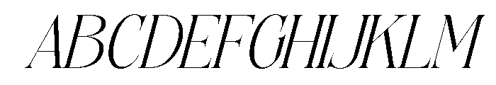 Siovanni-LightItalic Font UPPERCASE