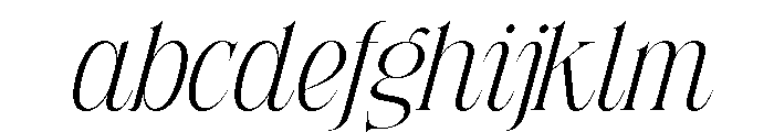 Siovanni-LightItalic FONT