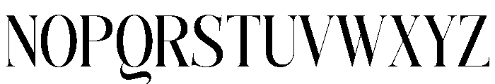 Siovanni-Medium Font UPPERCASE