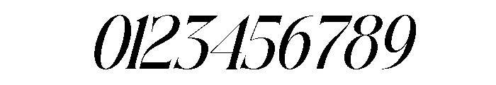 Siovanni-MediumItalic Font OTHER CHARS