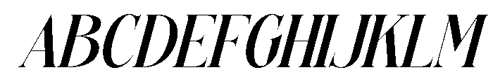 Siovanni-SemiBoldItalic Font UPPERCASE