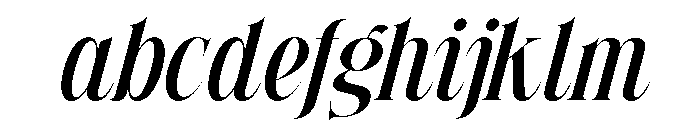 Siovanni-SemiBoldItalic FONT