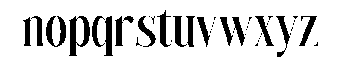 Siovanni-SemiBold Font LOWERCASE