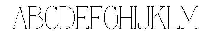 Siovanni-Thin Font UPPERCASE