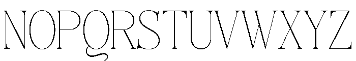 Siovanni-Thin Font UPPERCASE