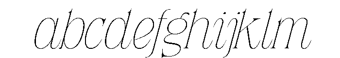 Siovanni-ThinItalic FONT