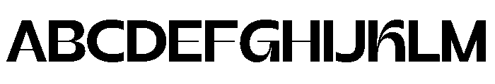 Sirage-Regular Font UPPERCASE