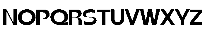 Sirage-Regular Font UPPERCASE
