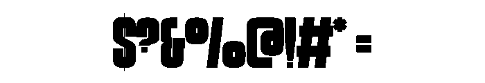 Sirkle Regular Font OTHER CHARS