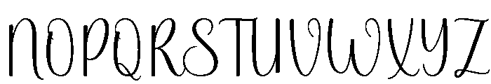 Sisdila Font UPPERCASE