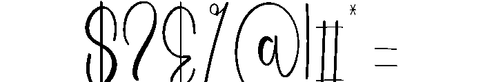 Sishila Font OTHER CHARS