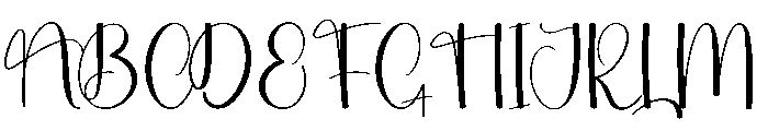 Sister Daisy Font UPPERCASE