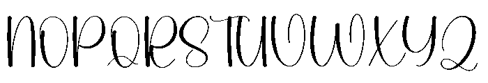 Sister Daisy Font UPPERCASE