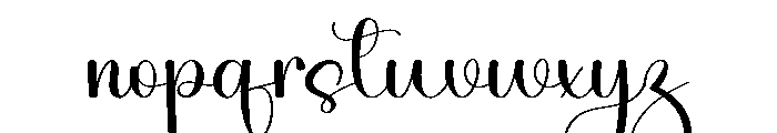 Sister Daisy Font LOWERCASE
