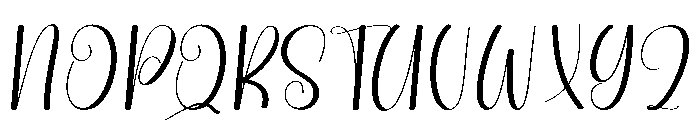 Sister Dancing Font UPPERCASE