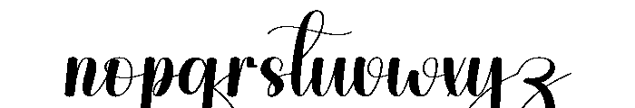 Sister Dancing Font LOWERCASE