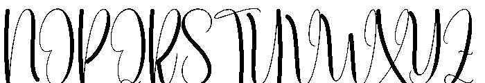 Sister Monogram Font UPPERCASE