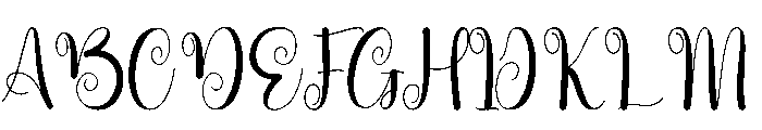 Sister Reindeer Font UPPERCASE