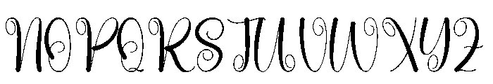 Sister Reindeer Font UPPERCASE