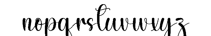 Sister Reindeer Font LOWERCASE