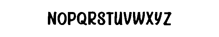 Sitar Font LOWERCASE