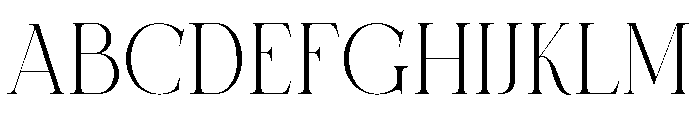Siterun Font UPPERCASE