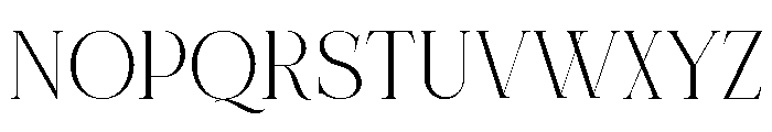 Siterun Font UPPERCASE