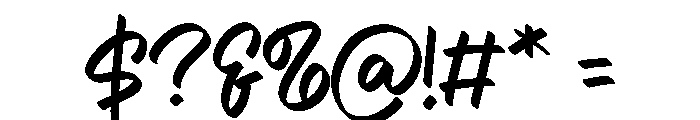 Sive Vibes Font OTHER CHARS