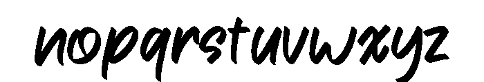 Sive Vibes Font LOWERCASE
