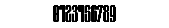 Sixseven Regular Font OTHER CHARS