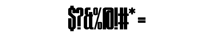 Sixseven Regular Font OTHER CHARS