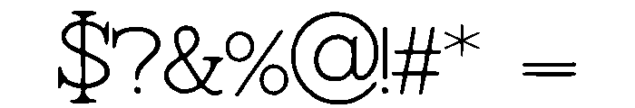 silver_tones Font OTHER CHARS