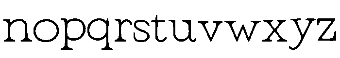 silver_tones Font LOWERCASE
