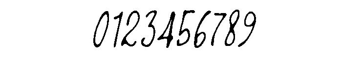 simple fine Regular Font OTHER CHARS