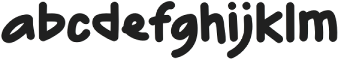 SIGMACAFFE Regular otf (400) Font LOWERCASE