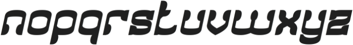 SILVER SPOON Bold Italic otf (700) Font LOWERCASE