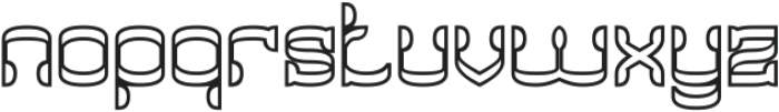 SILVER SPOON-Hollow otf (400) Font LOWERCASE