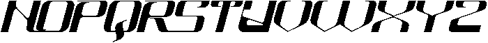 SIMILAR THEORIES ITALIC otf (400) Font UPPERCASE