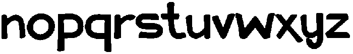 SIPPER Regular otf (400) Font LOWERCASE