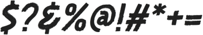 SIROKA-Italic otf (400) Font OTHER CHARS