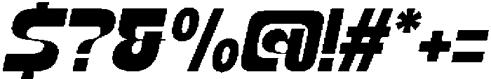 Siator Oblique otf (400) Font OTHER CHARS