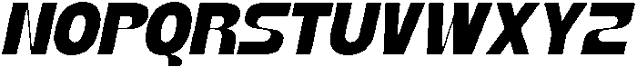 Siator Oblique otf (400) Font UPPERCASE