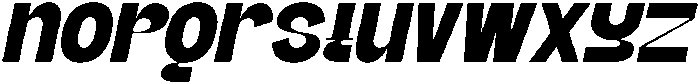 Siator Oblique otf (400) Font LOWERCASE