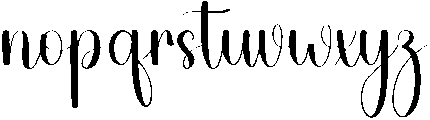 Sibling Regular otf (400) Font LOWERCASE