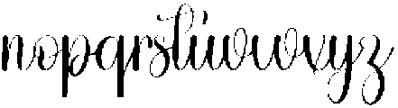 Siblings Bonding Regular otf (400) Font LOWERCASE