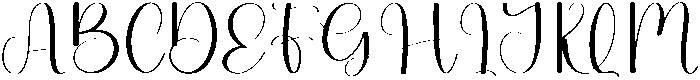 Siblings Regular otf (400) Font UPPERCASE