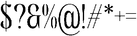 Sicelka otf (400) Font OTHER CHARS