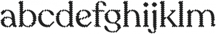 Sicilia Blocks otf (400) Font LOWERCASE