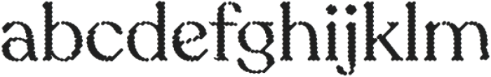 Sicilia Melted otf (400) Font LOWERCASE