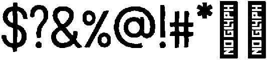 Side Quest Regular otf (400) Font OTHER CHARS